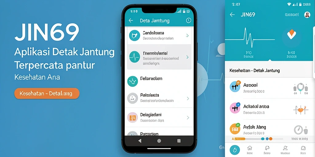 Tampilan antarmuka JIN69 yang intuitif dan informatif.